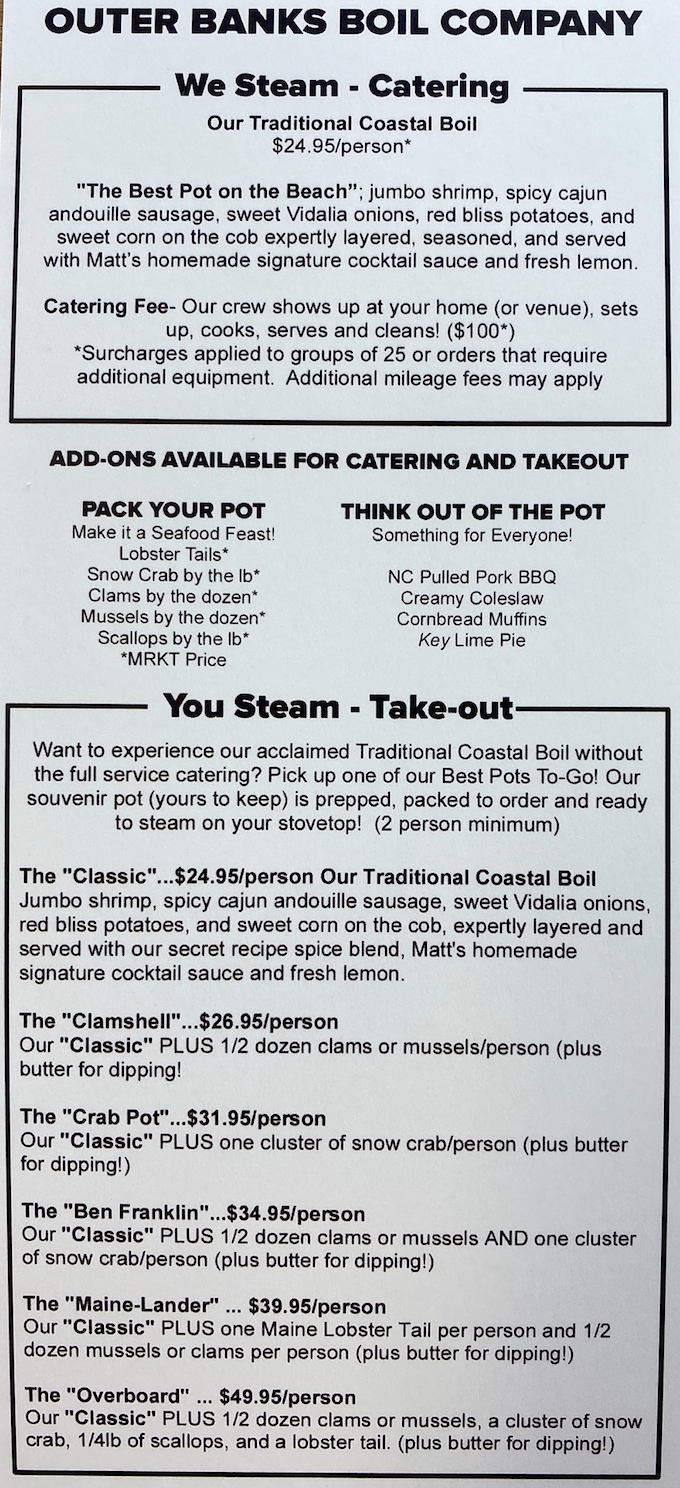 Outer Banks Boil Company | restaurant | 1253 Nimmo Pkwy Suite 113, Virginia Beach, VA 23456, USA | 7573012587 OR +1 757-301-2587