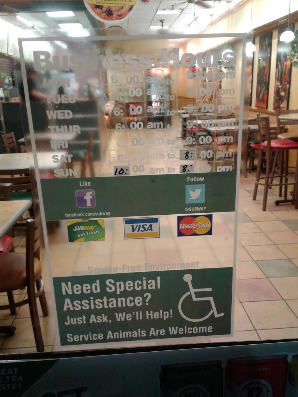 Subway Restaurants | restaurant | 9719 N Milwaukee Ave, Glenview, IL 60025, USA | 8479830794 OR +1 847-983-0794