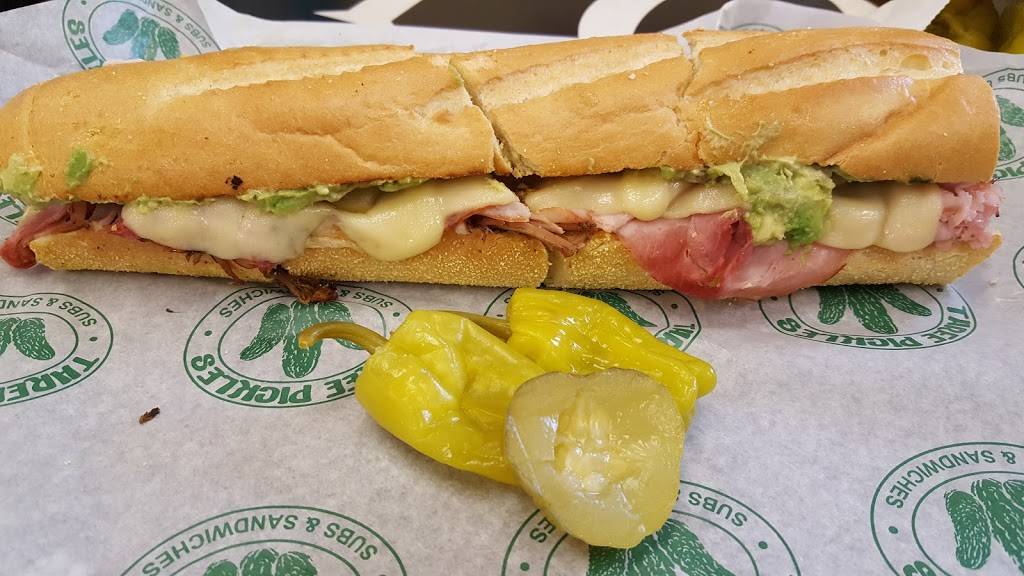 Three Pickles Subs & Sandwiches | restaurant | 3626, 420 S Fairview Ave # 104, Goleta, CA 93117, USA | 8059644585 OR +1 805-964-4585