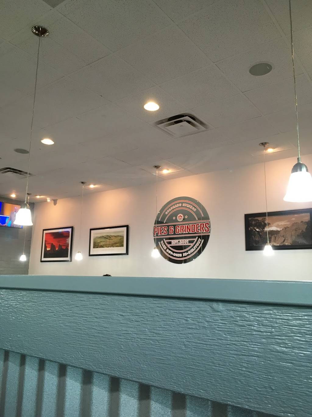Colorado Springs Pies and Grinders | restaurant | 5490 Powers Center Point #180, Colorado Springs, CO 80920, USA | 7192826888 OR +1 719-282-6888