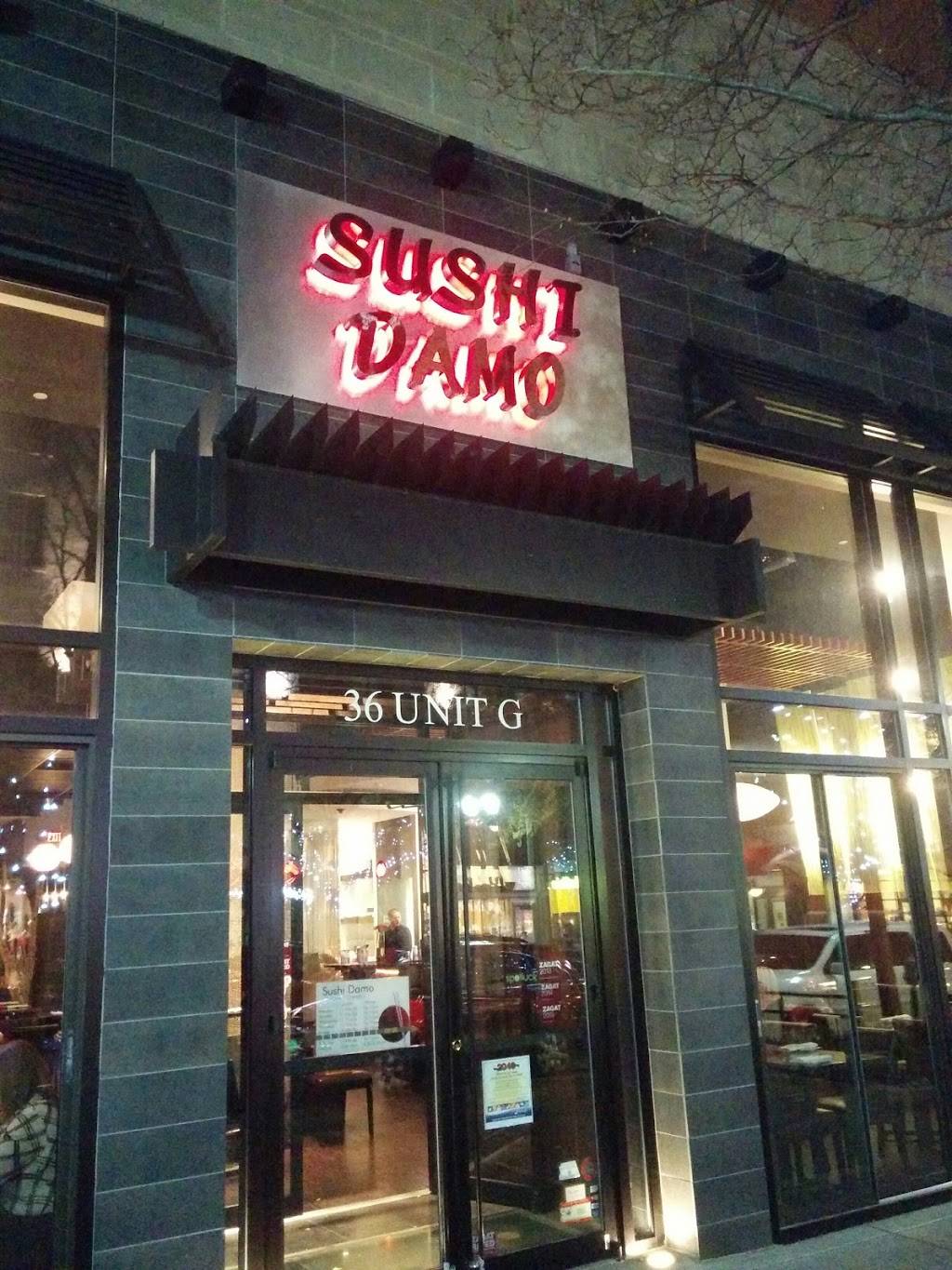 Sushi Damo | restaurant | 36-G Maryland Ave, Rockville, MD 20850, USA | 3013408010 OR +1 301-340-8010