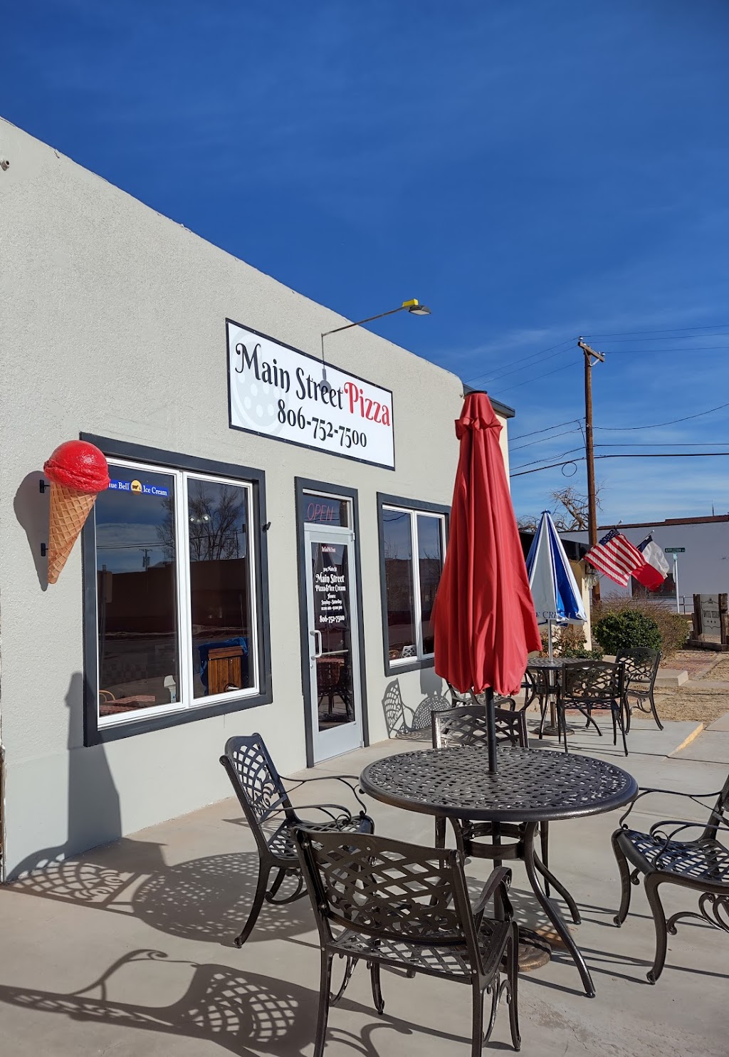 Main Street Pizza | restaurant | 304 Main St, Seagraves, TX 79359, USA | 8067527500 OR +1 806-752-7500