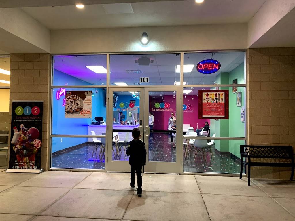 212 Ice Cream Studio | restaurant | 3305 E Williams Field Rd, Gilbert, AZ 85295, USA | 4807654007 OR +1 480-765-4007