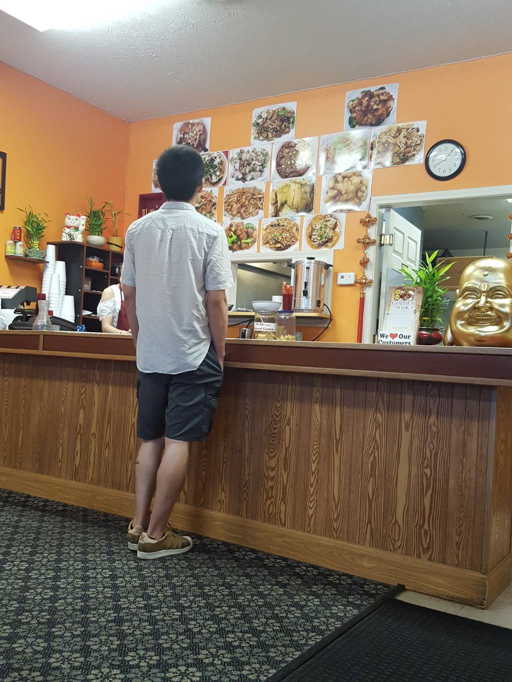 Golden Wok | restaurant | 3429 S East St D, Indianapolis, IN 46227, USA | 3177840108 OR +1 317-784-0108