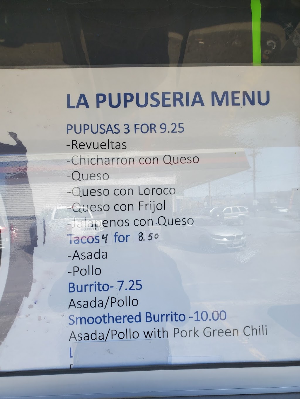 La Pupusaria | restaurant | Grand Junction, CO 81501, USA | 9702102775 OR +1 970-210-2775