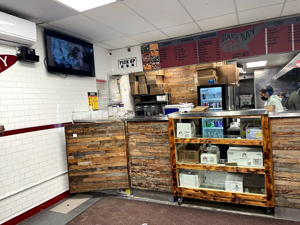 Make My Fish | restaurant | 120 W 116th St, New York, NY 10026, USA | 9173883138 OR +1 917-388-3138