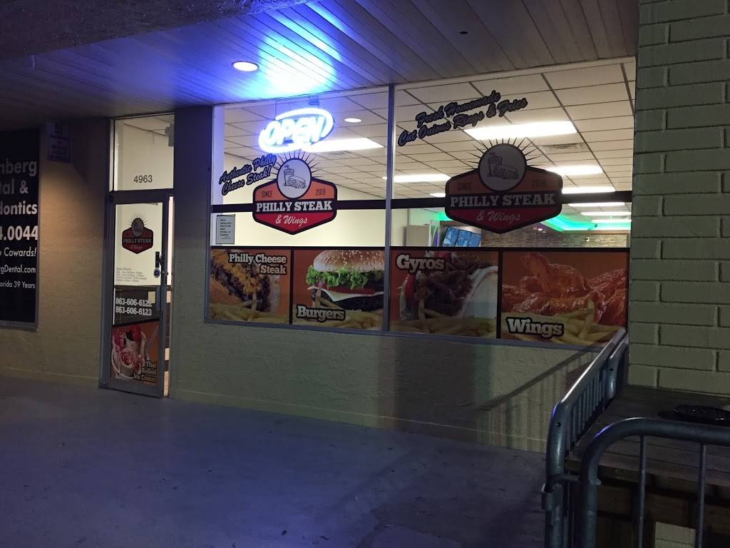 Philly Steak and Wing- Lakeland FL | restaurant | 4963 US Hwy 98 N, Lakeland, FL 33809, USA | 8636066122 OR +1 863-606-6122