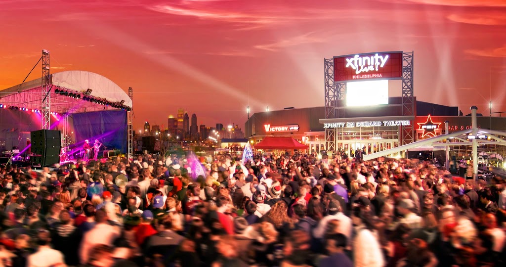 Xfinity Live! | restaurant | 1100 Pattison Ave, Philadelphia, PA 19148, USA | 2675344264 OR +1 267-534-4264