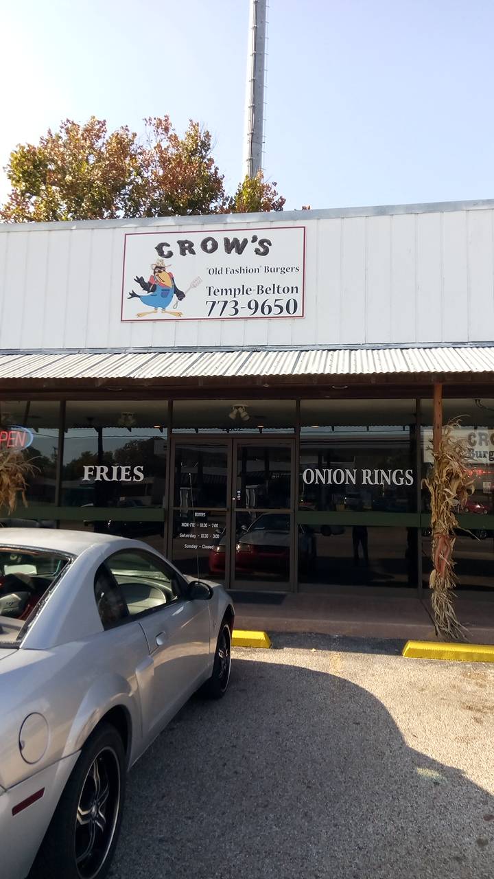 Crows Burgers | restaurant | 2302 S 57th St, Temple, TX 76504, USA | 2547739650 OR +1 254-773-9650