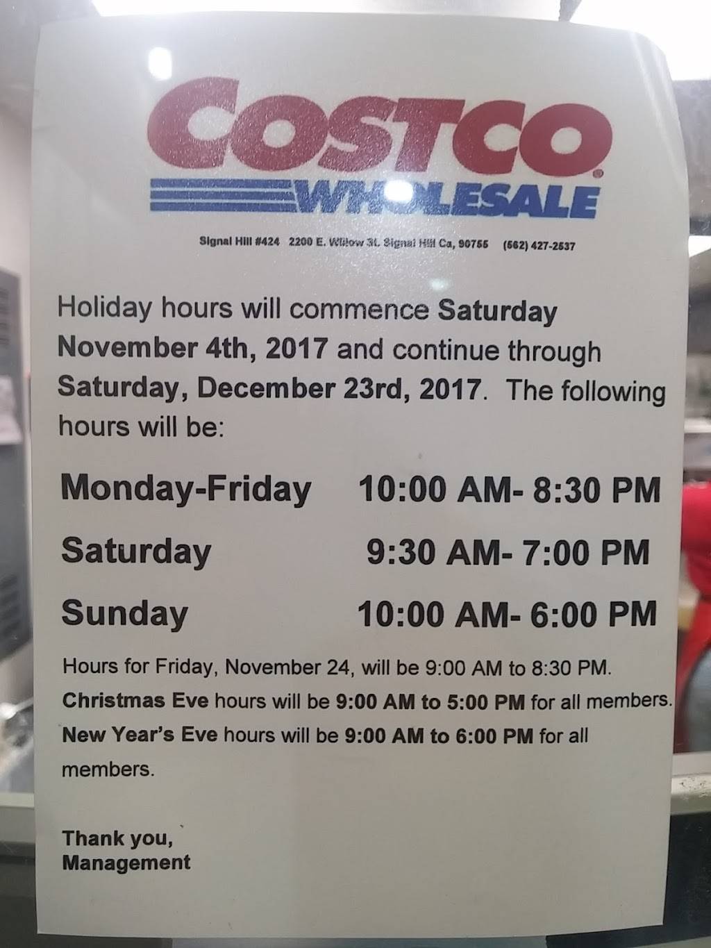 Costco Food Court | meal takeaway | 2200 E Willow St, Signal Hill, CA 90755, USA | 5624247303 OR +1 562-424-7303