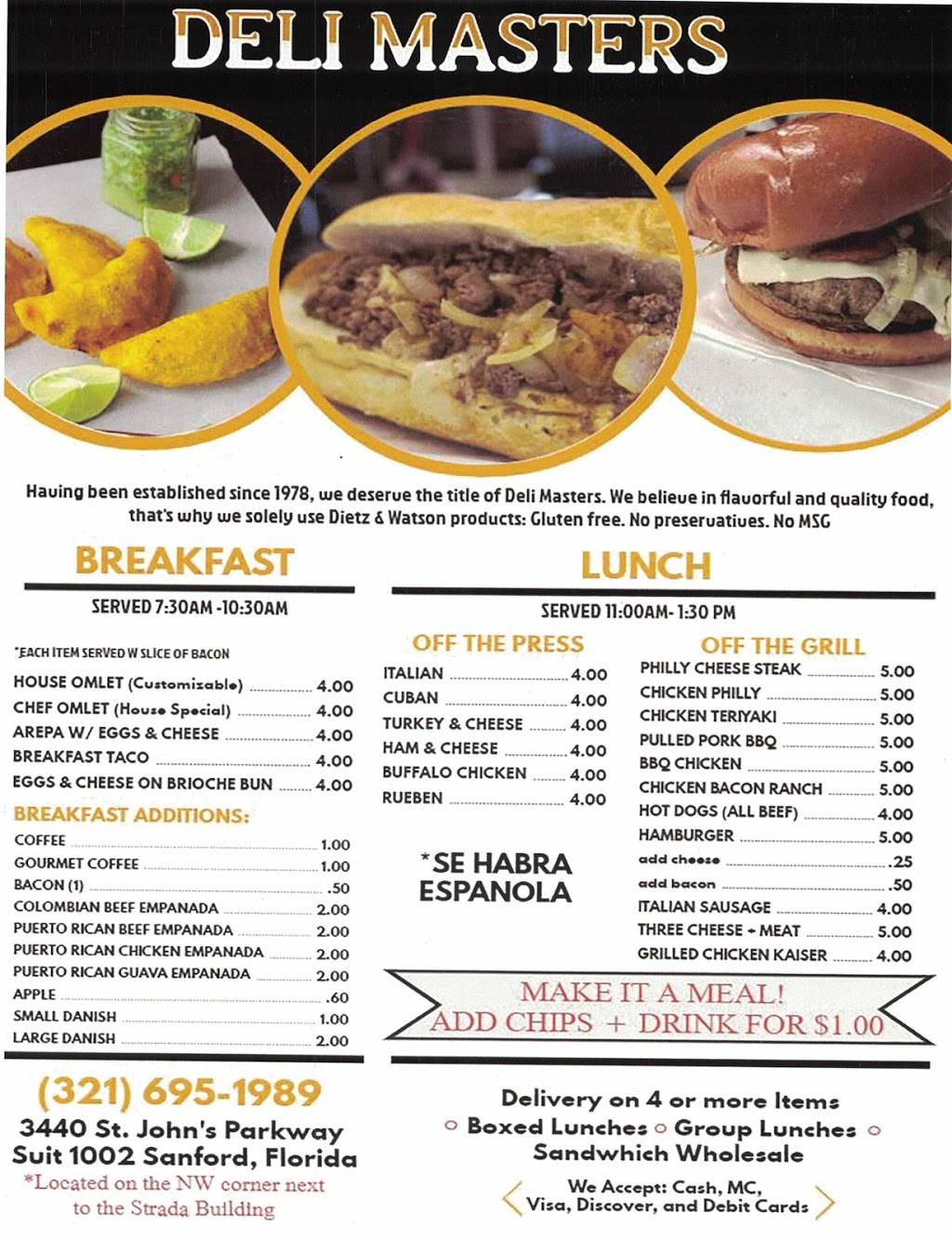 Backdoor Cafe | restaurant | 3440 St. Johns Pkwy Suite 1002 Industrial Park Area, Sanford, FL 32771, USA | 3216951989 OR +1 321-695-1989