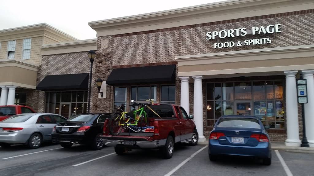 Sports Page Food & Spirits | restaurant | 128 Argus Ln # D, Mooresville, NC 28117, USA | 7046628851 OR +1 704-662-8851