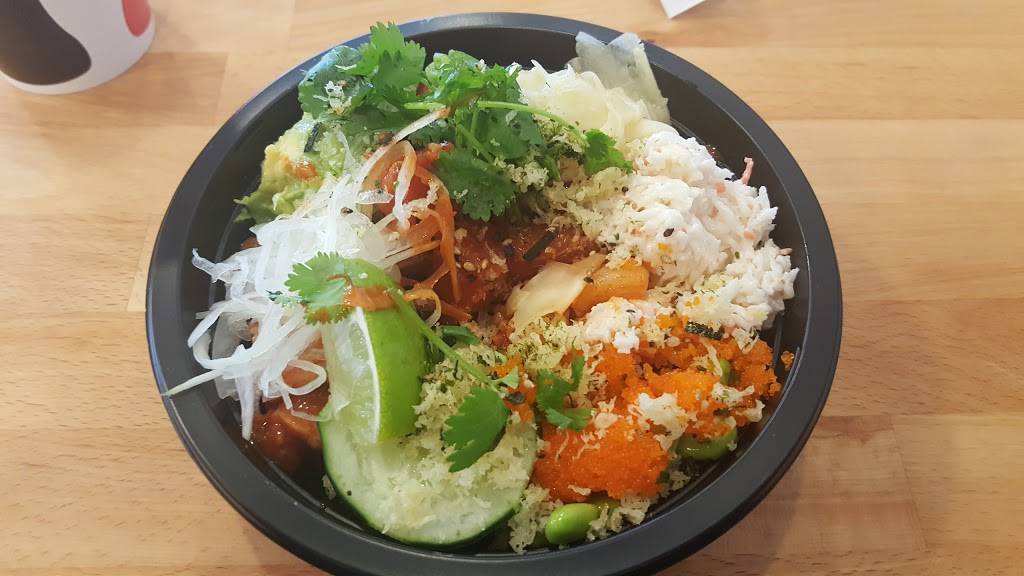 Poketeria | restaurant | 2 Hutton Centre Dr #203, Santa Ana, CA 92707, USA | 6572660422 OR +1 657-266-0422