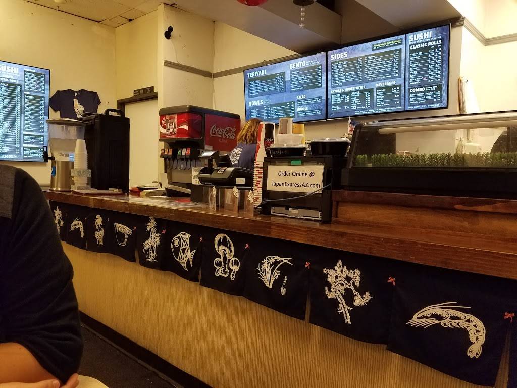 Japan Express | restaurant | 5162 W Olive Ave, Glendale, AZ 85302, USA | 6234359195 OR +1 623-435-9195