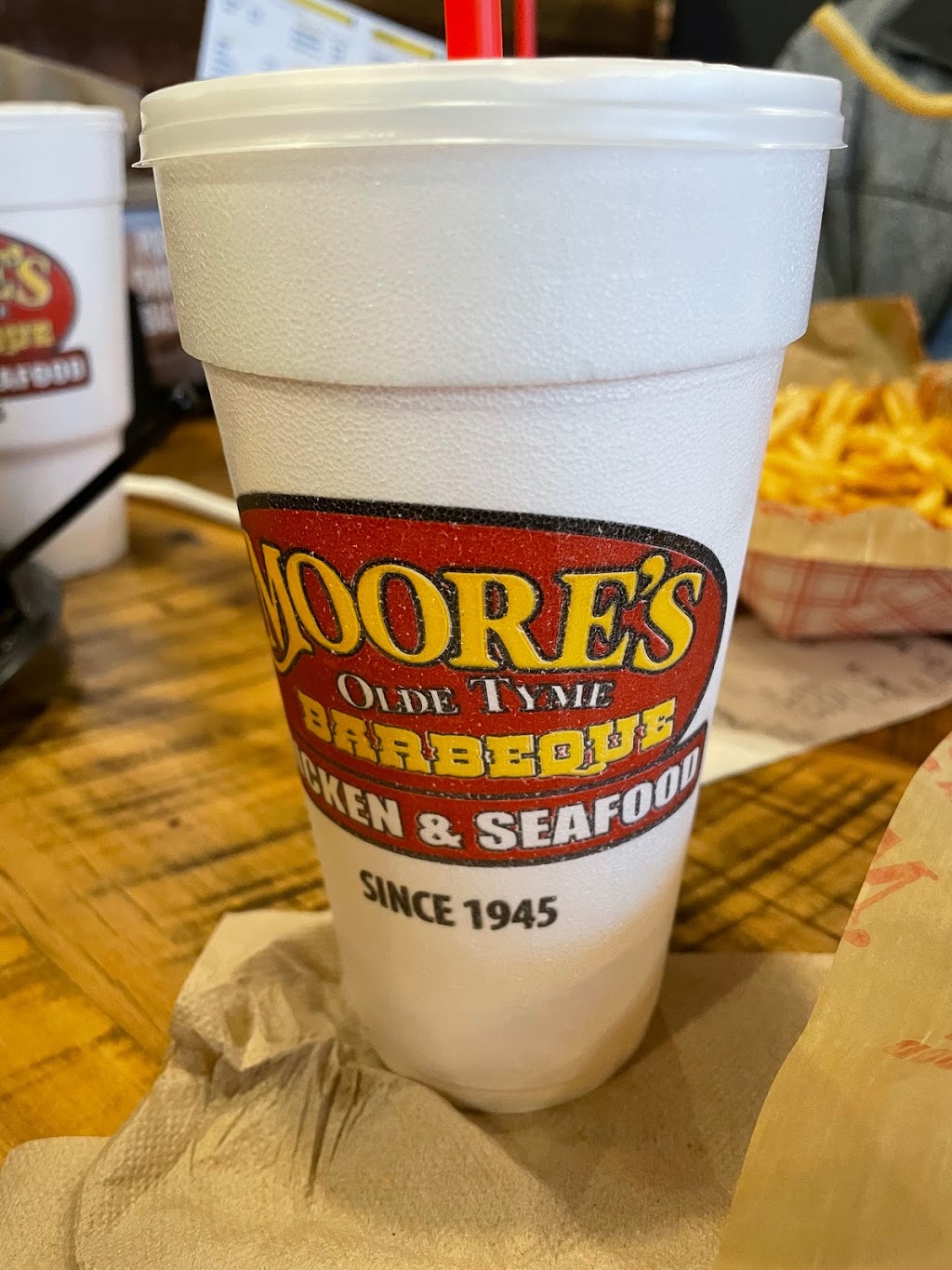Moores Olde Tyme Barbeque Chicken & Seafood | restaurant | 2470 Gum Branch Rd, Jacksonville, NC 28540, USA | 9109670490 OR +1 910-967-0490