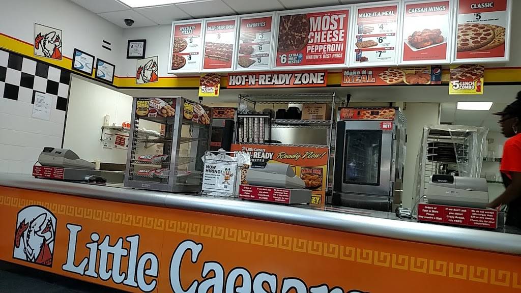 Little Caesars Pizza | meal takeaway | 909 Spring Forest Rd, Raleigh, NC 27609, USA | 9197134320 OR +1 919-713-4320