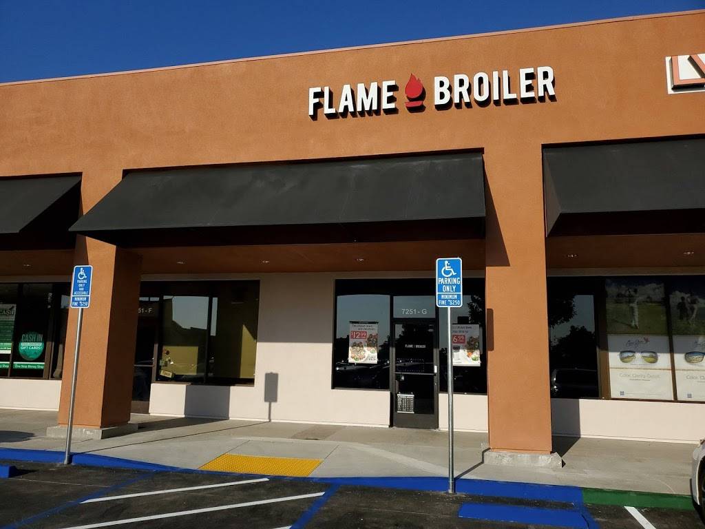 The Flame Broiler | restaurant | 7251 Warner Ave suite g, Huntington Beach, CA 92647, USA | 6573013033 OR +1 657-301-3033