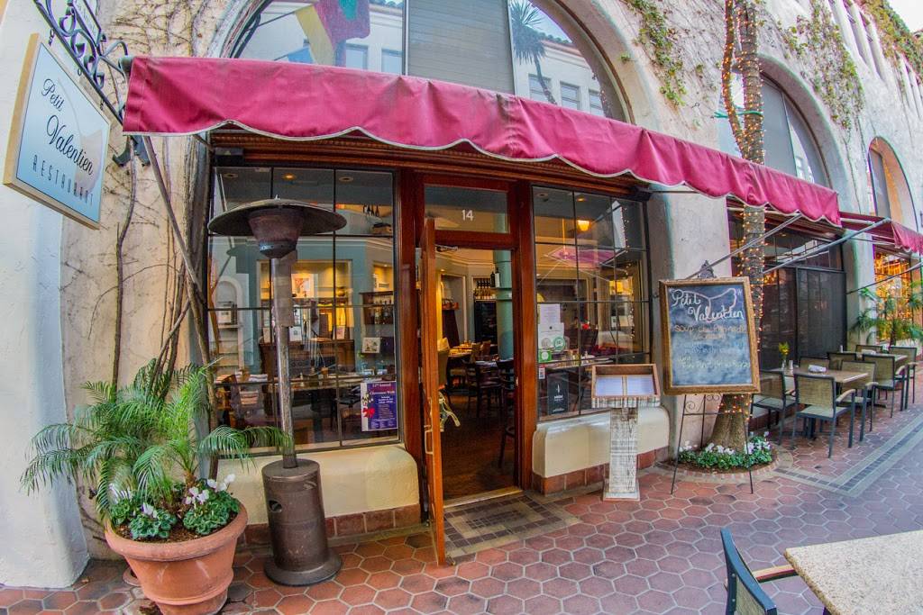 Petit Valentien | restaurant | 1114 State St #14, Santa Barbara, CA 93101, USA | 8059660222 OR +1 805-966-0222