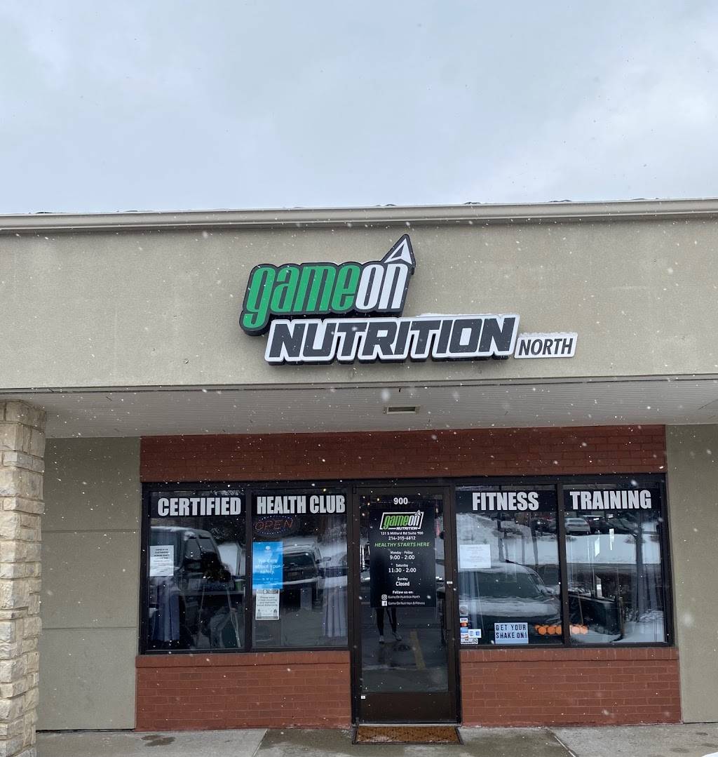 GAME ON NUTRITION & FITNESS | restaurant | 131 S Milford Rd SUITE 900, Milford, MI 48381, USA | 2143156612 OR +1 214-315-6612