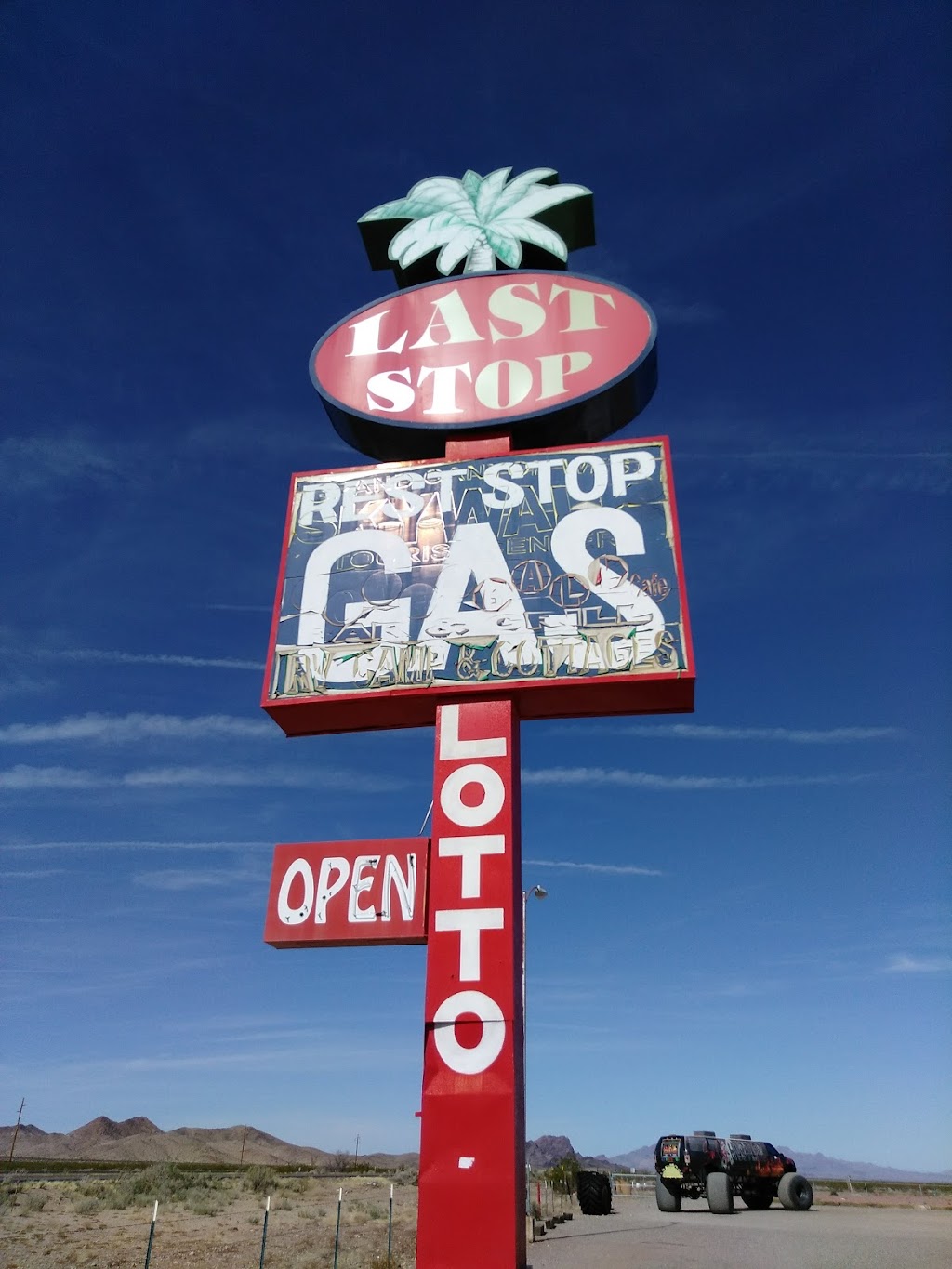 Arizona Last Stop | restaurant | 20606 US-93, White Hills, AZ 86445, USA | 9287674911 OR +1 928-767-4911