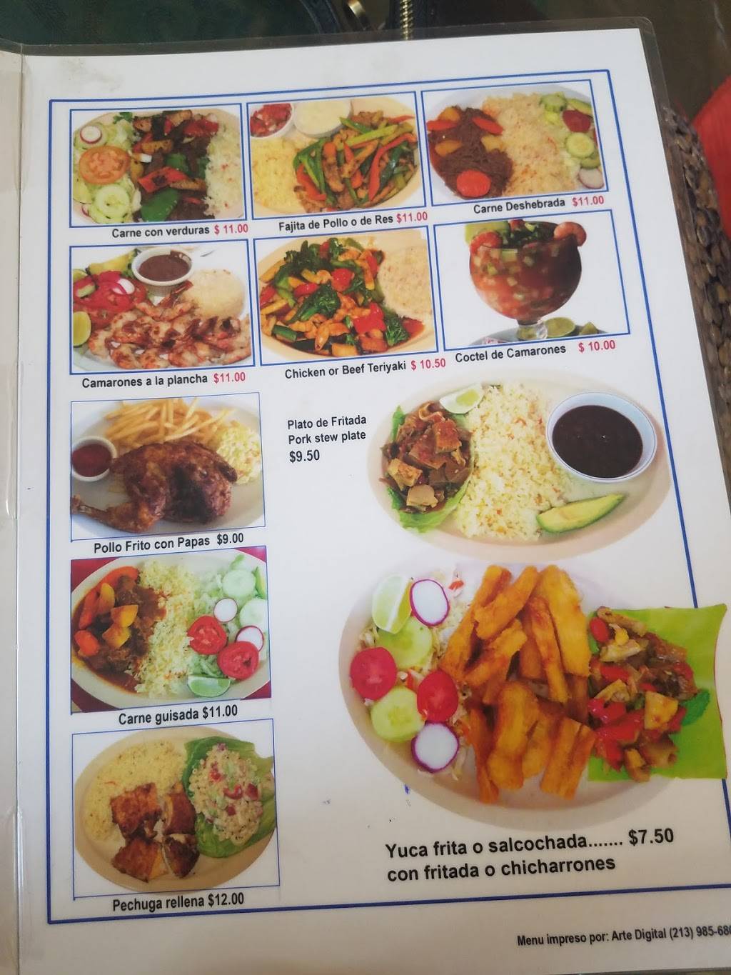 El Nuevo Mirador Restaurant | restaurant | 2705 W Pico Blvd, Los Angeles, CA 90006, USA | 3237308166 OR +1 323-730-8166