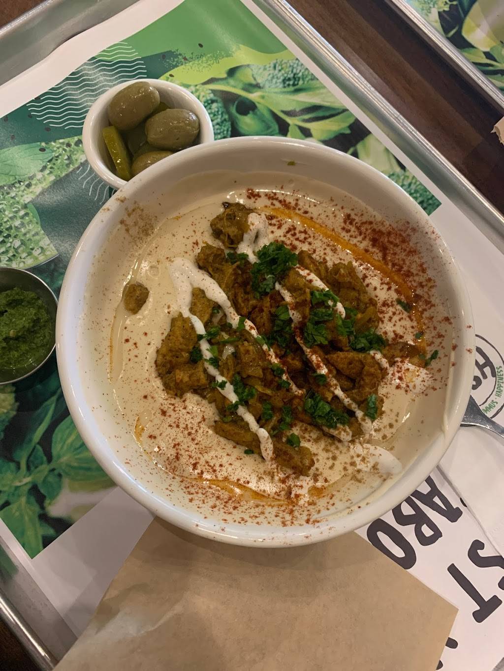 Vish Hummus Surfside | restaurant | 9454 Harding Ave, Surfside, FL 33154, USA | 3057638074 OR +1 305-763-8074