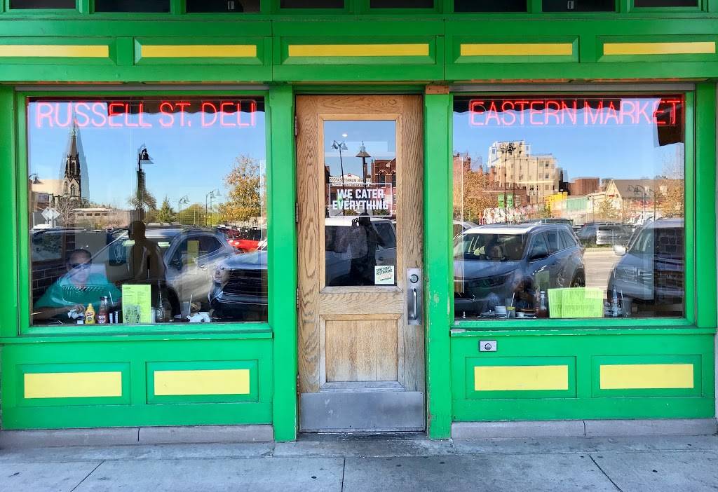 Russell Street Deli | restaurant | 2465 Russell St, Detroit, MI 48207, USA | 3135672900 OR +1 313-567-2900