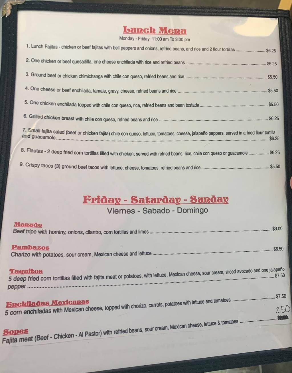 Adrianas Taqueria & Ice Cream | restaurant | 2310 U.S. Hwy 190, Livingston, TX 77351, USA | 9369673358 OR +1 936-967-3358