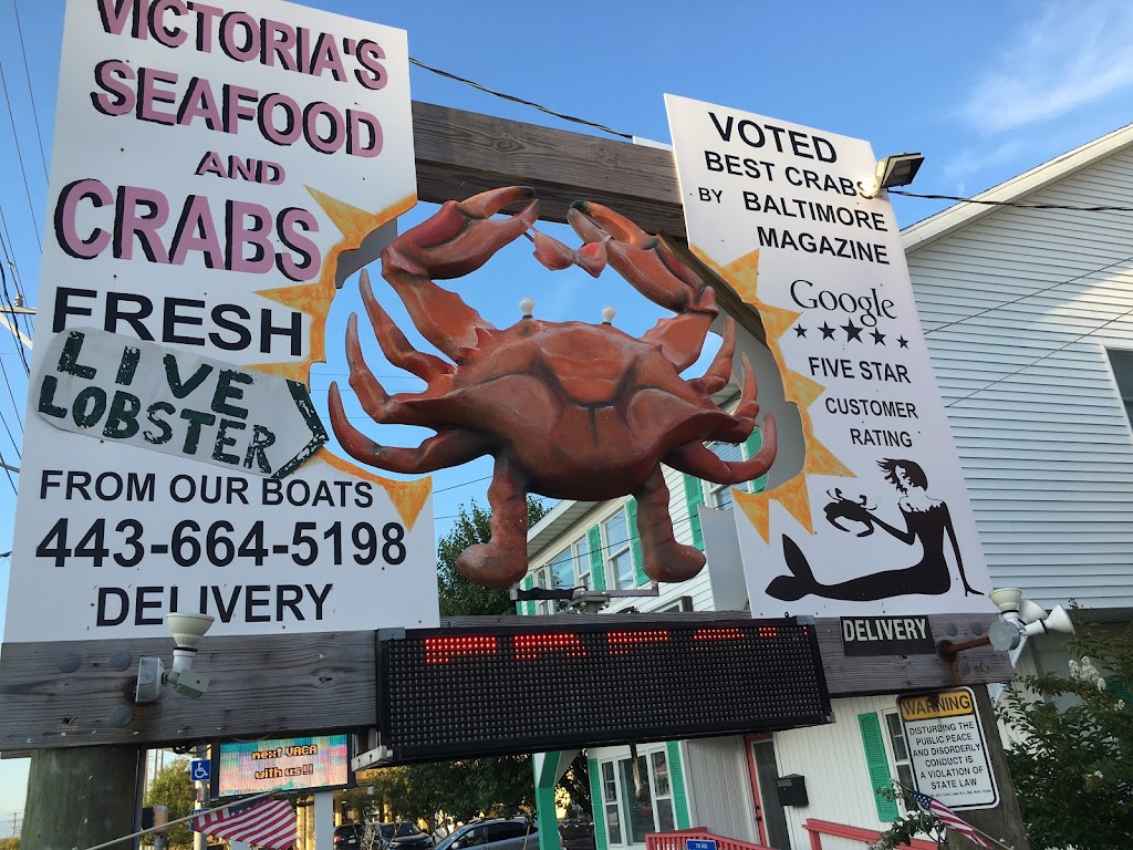 Victorias Seafood & Crabs | restaurant | 8006 Coastal Hwy, Ocean City, MD 21842, USA | 4103907248 OR +1 410-390-7248