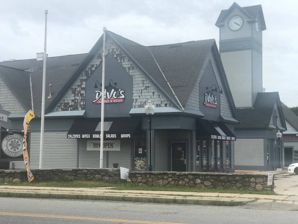 Davo’s calzones and wraps | restaurant | 99 Fortin Rd, Kingston, RI 02881, USA | 4012843050 OR +1 401-284-3050