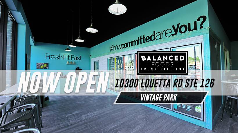 Balanced Foods - Vintage Park 002 | restaurant | 10300 Louetta Rd Ste 126, Houston, TX 77070, USA | 8326481286 OR +1 832-648-1286