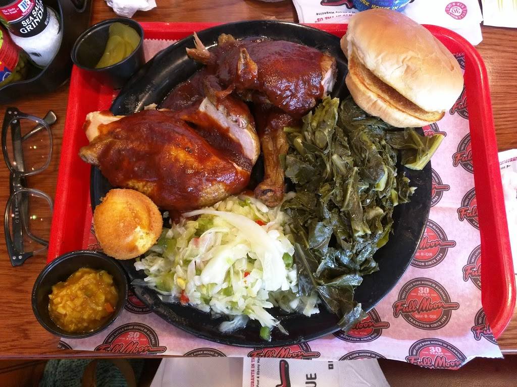 Full Moon Bar-B-Que | restaurant | 2252 Pelham Pkwy, Pelham, AL 35124, USA | 2055176966 OR +1 205-517-6966