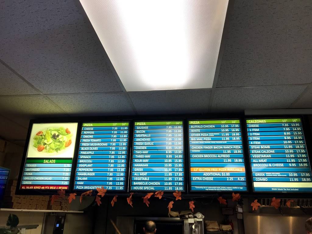 Athens Pizza | restaurant | 16 Elm St, Pittsfield, NH 03263, USA | 6034350366 OR +1 603-435-0366