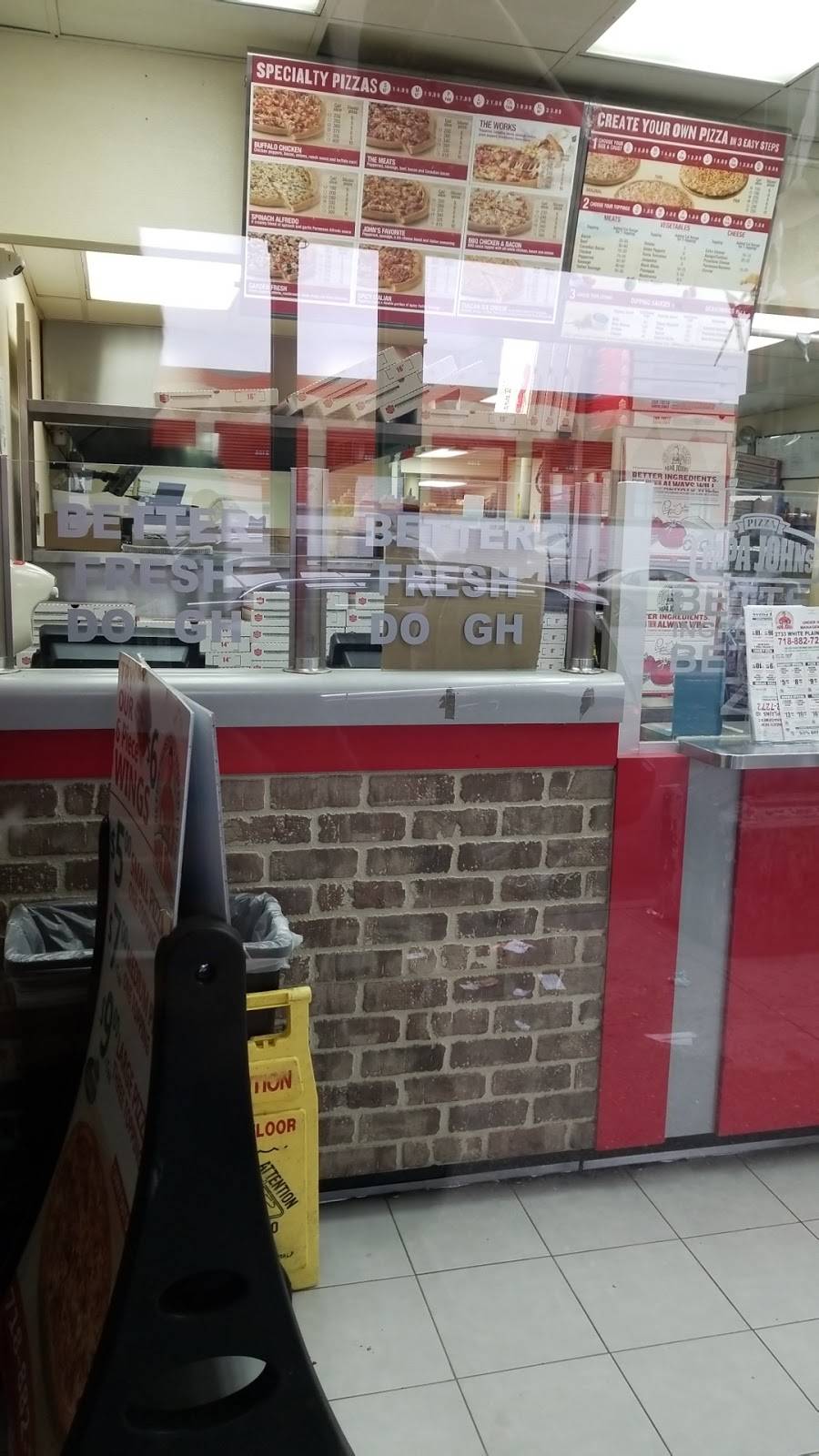 Papa Johns Pizza | restaurant | 2733 White Plains Rd, Bronx, NY 10467, USA | 7188827272 OR +1 718-882-7272