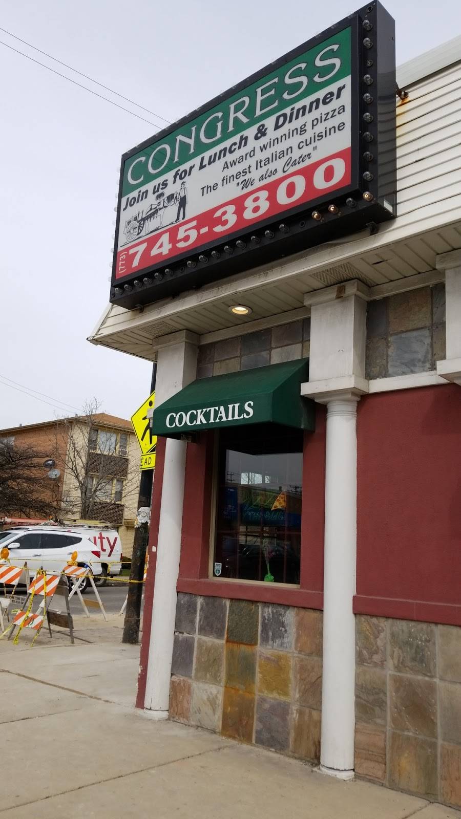 Congress Pizzeria | restaurant | 5925 W Diversey Ave, Chicago, IL 60639, USA | 7737453800 OR +1 773-745-3800