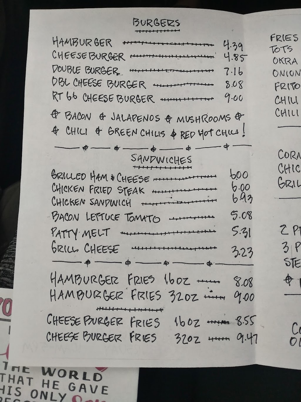 Daniels Drive In | restaurant | 2911 E Amarillo Blvd, Amarillo, TX 79107, USA | 8063830066 OR +1 806-383-0066