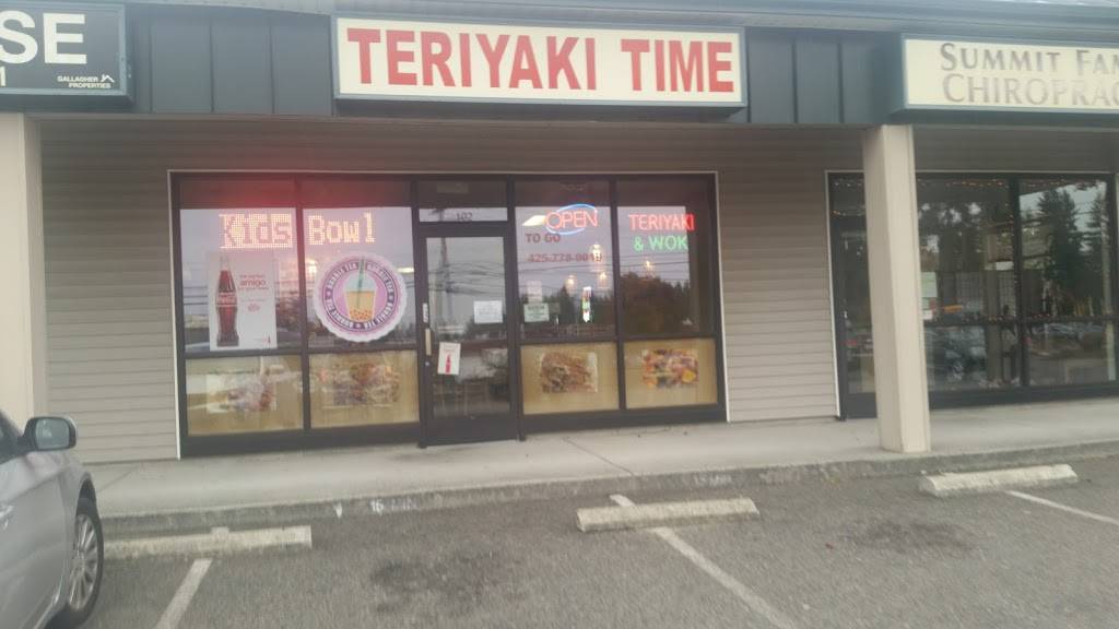 Teriyaki Time | restaurant | 2109 196th St SW #102, Lynnwood, WA 98036, USA | 4257789019 OR +1 425-778-9019
