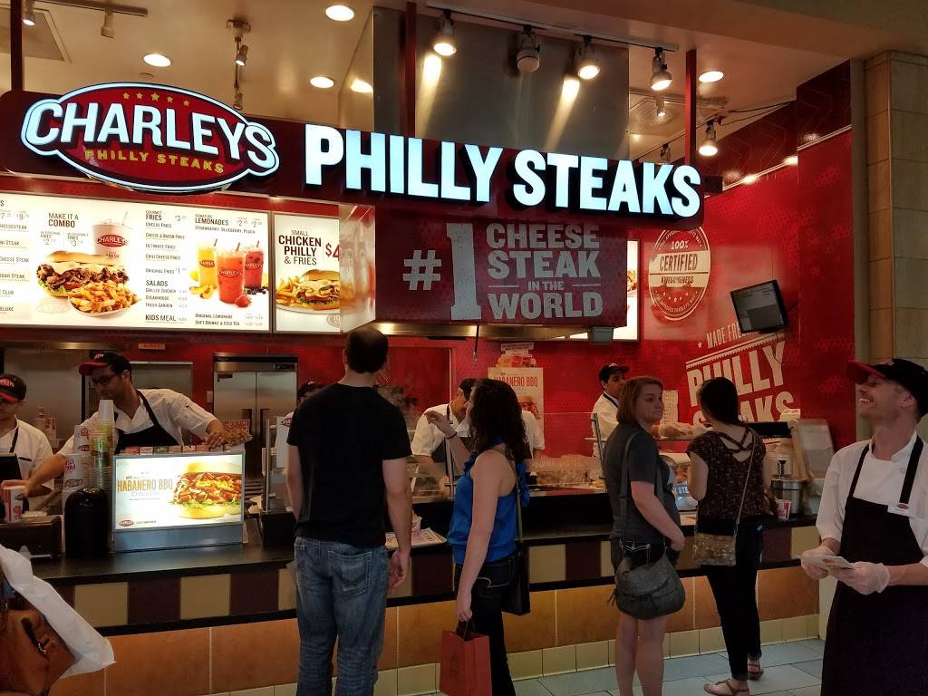 Charleys Philly Steaks | restaurant | 1800 Galleria Blvd Ste 3070, Franklin, TN 37067, USA | 6157789681 OR +1 615-778-9681