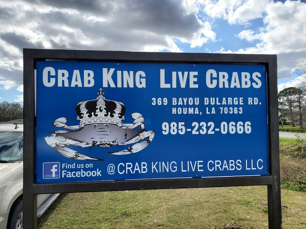 CrabKingLiveCrabs | restaurant | 369 Bayou Dularge Rd, Houma, LA 70363, USA | 9852320666 OR +1 985-232-0666