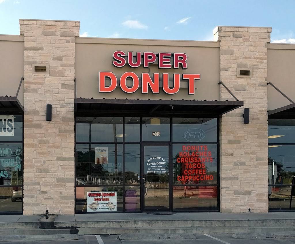 Super Donut | restaurant | 11880 Hero Way West, Leander, TX 78641, USA | 5122607117 OR +1 512-260-7117