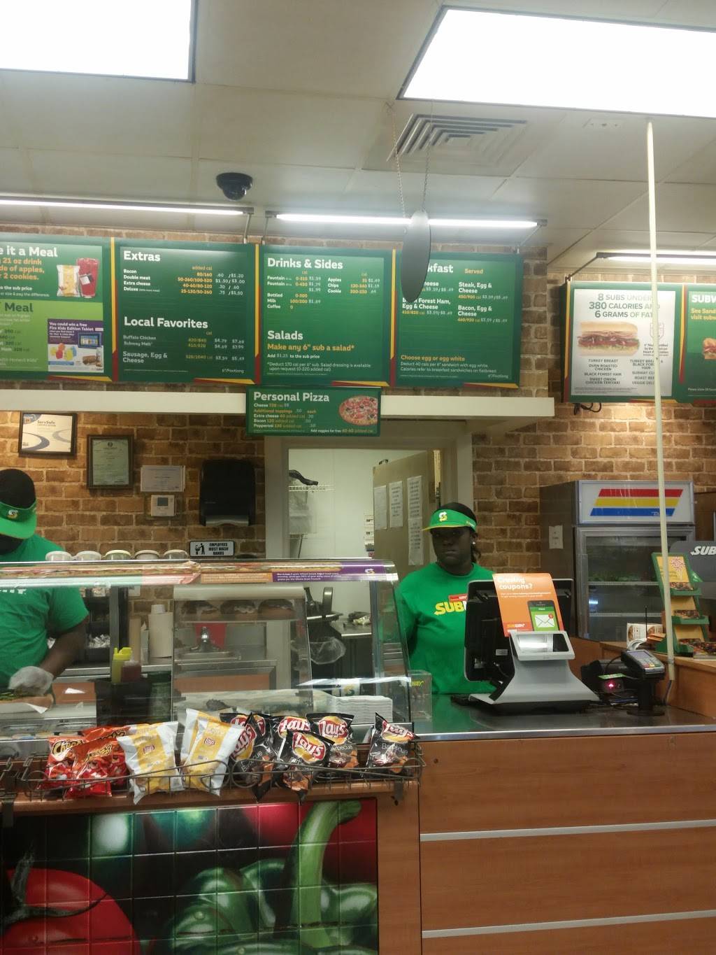 Subway | restaurant | 12654 US-80, Montgomery, AL 36117, USA | 3346571486 OR +1 334-657-1486