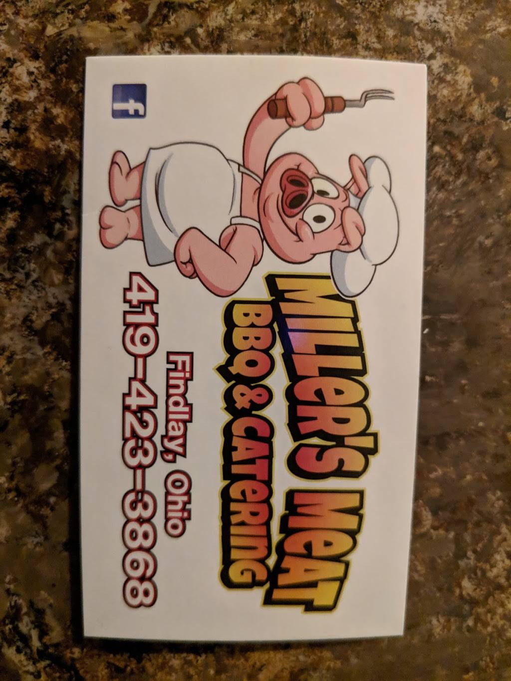 Millers Meats, BBQ & Catering | restaurant | 3748, 400 W Trenton Ave, Findlay, OH 45840, USA | 4194233868 OR +1 419-423-3868