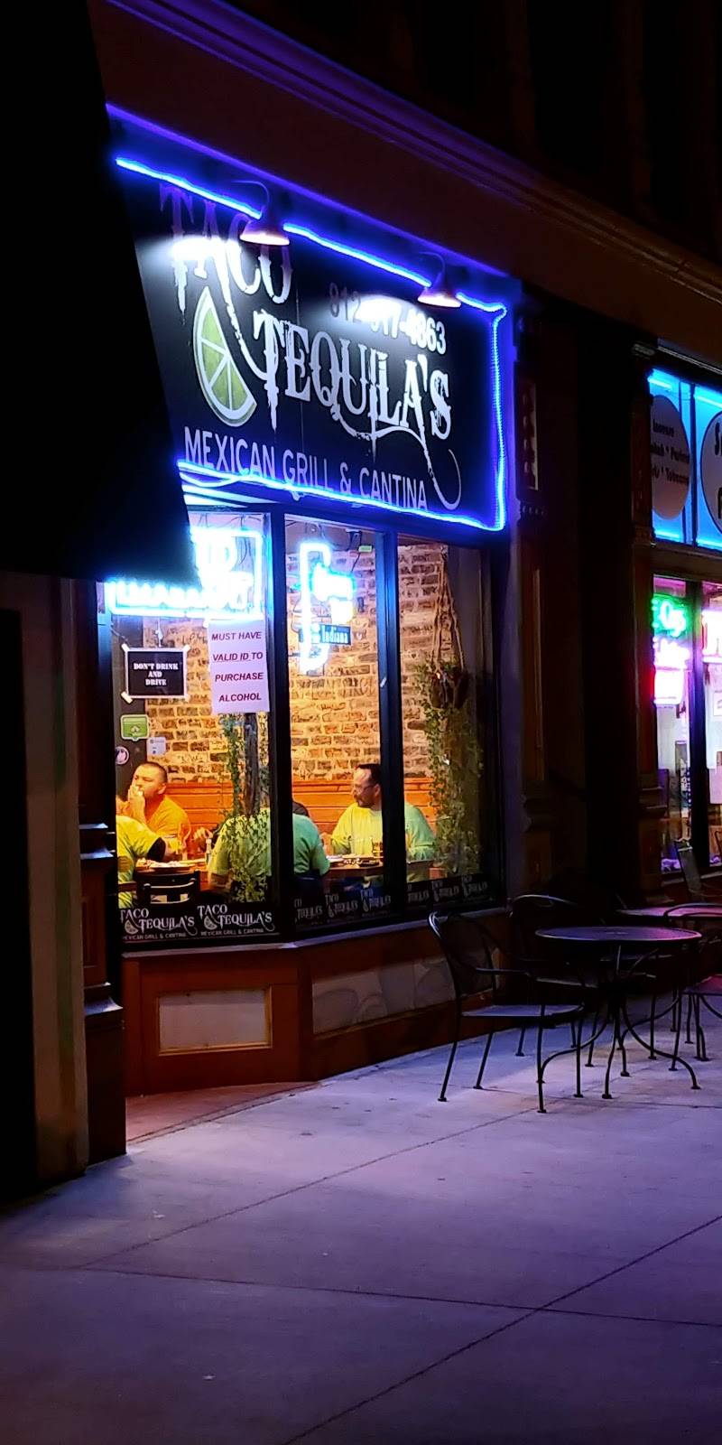 Taco Tequilas | restaurant | 423 Wabash Ave, Terre Haute, IN 47807, USA | 8129174863 OR +1 812-917-4863