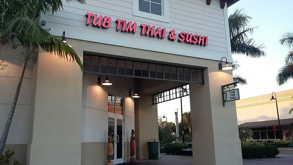 Tub Tim Thai & Sushi Restaurant | restaurant | 2815 FL-7 #100, Wellington, FL 33414, USA | 5616415550 OR +1 561-641-5550