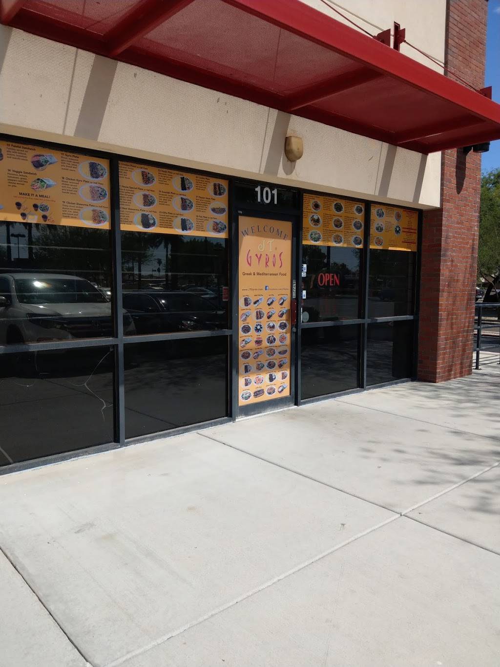 JT Gyros | restaurant | 3434 W Greenway Rd suite 101, Phoenix, AZ 85053, USA | 6028636570 OR +1 602-863-6570