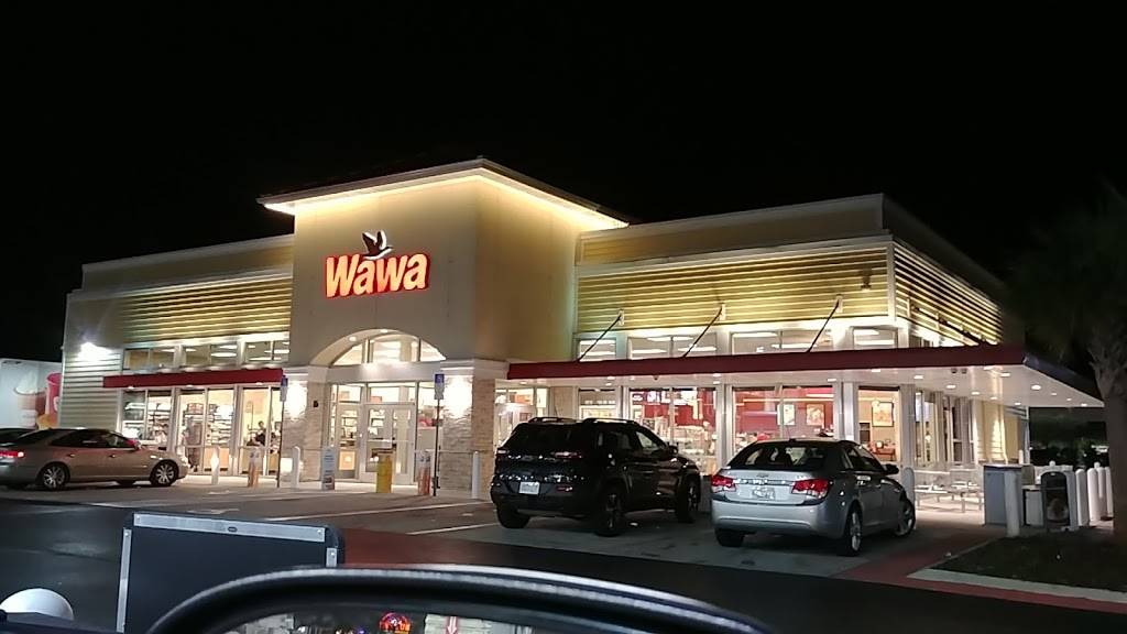 Wawa | cafe | 3175 W New Haven Ave, West Melbourne, FL 32904, USA | 3219524923 OR +1 321-952-4923
