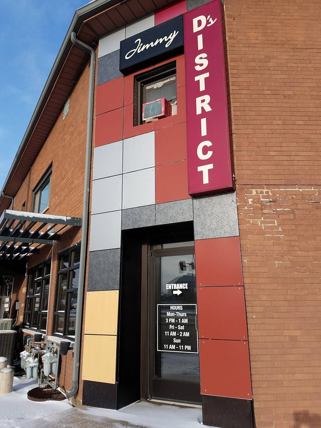 Jimmy Ds District | restaurant | 1718 W Northwest Hwy, Arlington Heights, IL 60004, USA | 8472551340 OR +1 847-255-1340