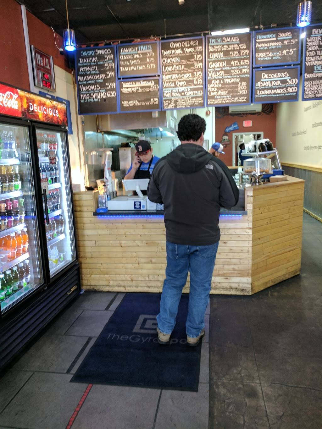 The Gyro Spot | restaurant | 1073 Elm St, Manchester, NH 03101, USA | 6032183869 OR +1 603-218-3869