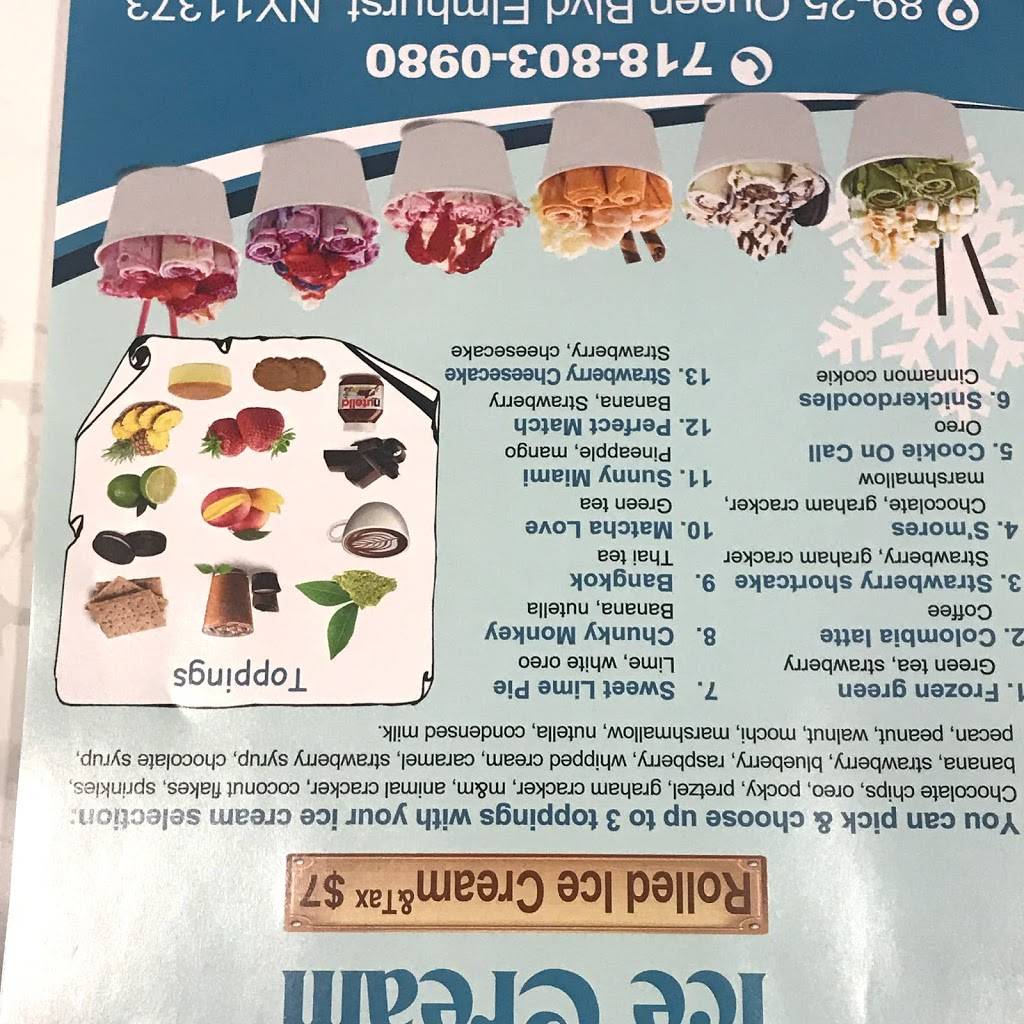 Fro Roll | restaurant | 89-25 Queens Blvd, Elmhurst, NY 11373, USA | 7188038908 OR +1 718-803-8908