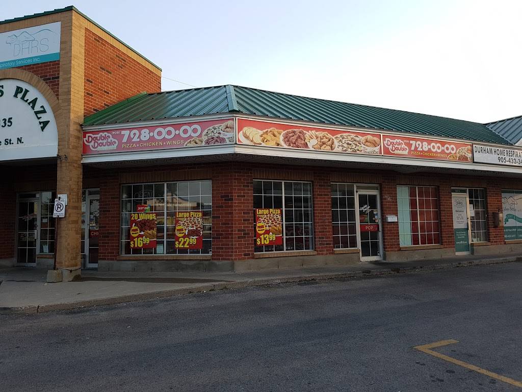 Double Double Pizza and Chicken | restaurant | 1335 Simcoe St N, Oshawa, ON L1G 4X1, Canada | 9057280000 OR +1 905-728-0000